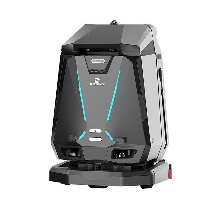 LiDAR 3D Rosiwit Skywalker 50-D avec brosse cylindrique