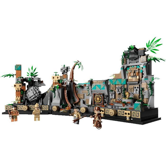 LEGO indiana jones 77015 Le temple de l’idole en or Cadeaux Jouets Objets de collection 18+