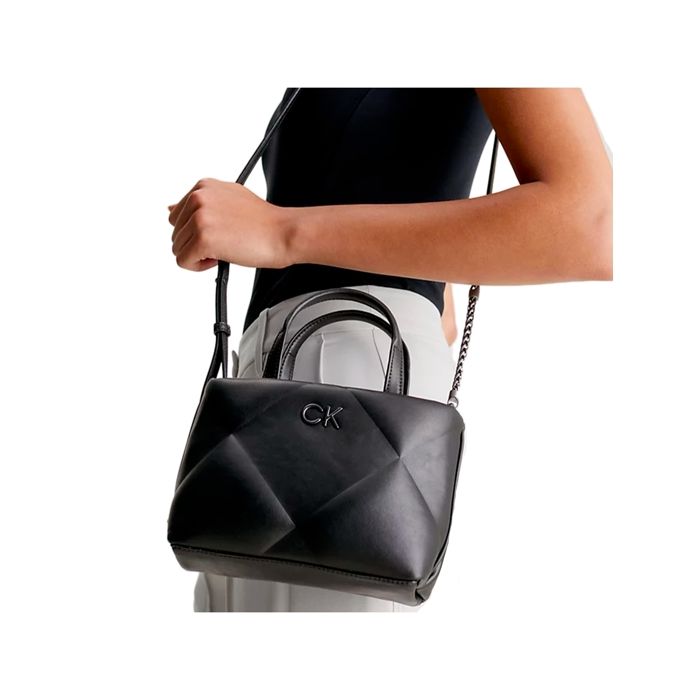 Sacs à main Calvin Klein Femme Tote Matelasse Noir Polyester