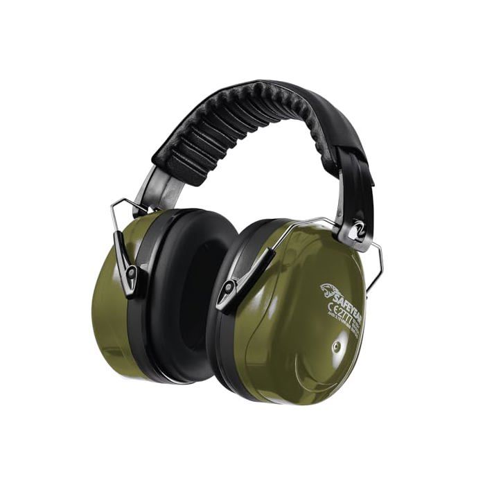 Casque Anti Bruit Adulte Noir Protection Auditive 33db Femme et Homme Casque Anti-bruit Pour Tir Sportif Sommeil Chantier Btp