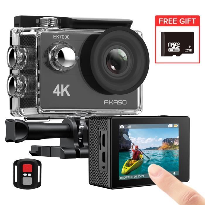 Caméra Action 4K Ultra HD WiFi Étanche - Camescope Sport Avec Casque ?