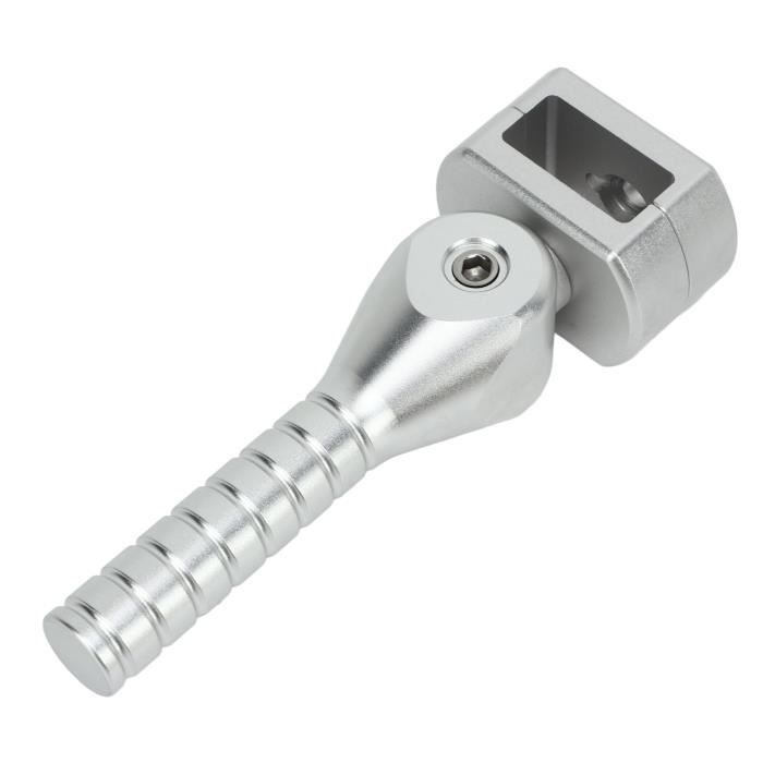 Bras De Levage Amortisseur Pour Yamaha TMAX 500/530 (2008-2019) - Aluminium - Argent/noir - Longueur 18.5cm