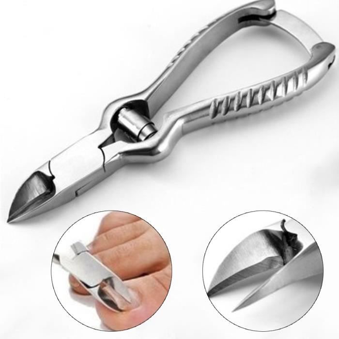 Coupe-ongles Professionnel Haute Qualité - Pour Manucure Et Pédicure - Inclut Polissoir