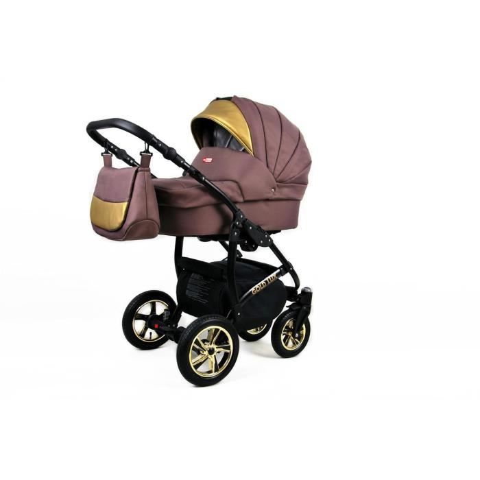 Poussette Combin e Trio landau si ge Auto Black Deluxe by