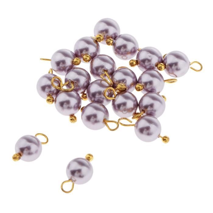 Pendentif collier paillettes violet, pendentif paillettes violet et
