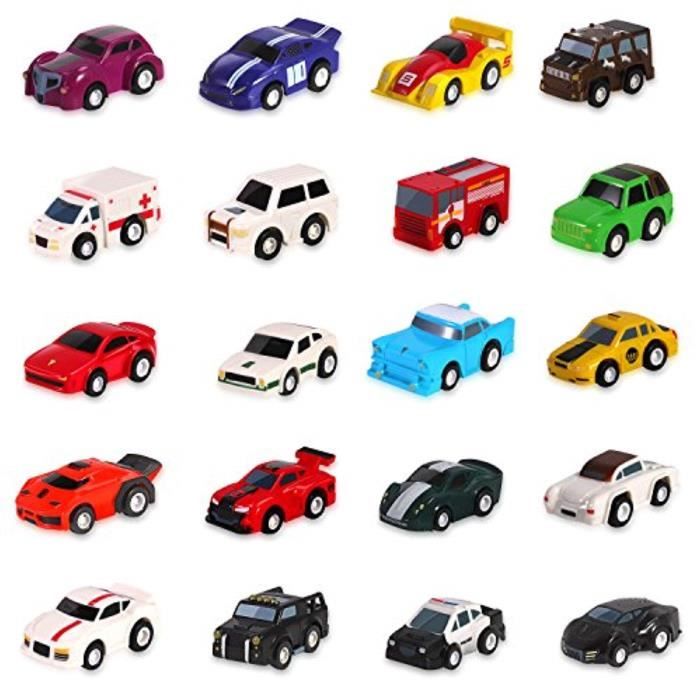 Voiture Electrique X8738 Coffret Cadeau De Luxe De 20 Voitures De