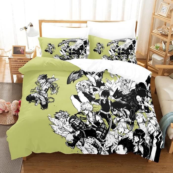 NTTNL Détective Conan Housse De Couette,3 Pièces Detective Conan Microfibre Parure De Lit avec Fermeture Éclair Taies d'oreiller 3D Imprimé,pour Enfants Adolescents Garçons Filles Single(135x200cm NTTNL Détective Conan Housse De Couette,3 Pièces Detective Conan Microfibre Parure De Lit avec Fermeture Éclair Taies d'oreiller 3D Imprimé,pour Enfants Adolescents Garçons Filles Single(135x200cm