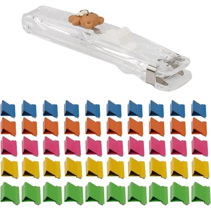 Agrafes Télécom Demi-rondes C.K 4,9x10 Mm - Boîte De 1000 Pièces - Galvanisées Blanc