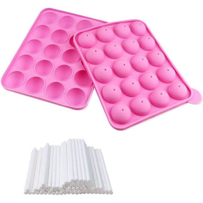 Moule Cake Pop Moules À Pop Cake 20 Trous Kit Pop Cake Avec 20