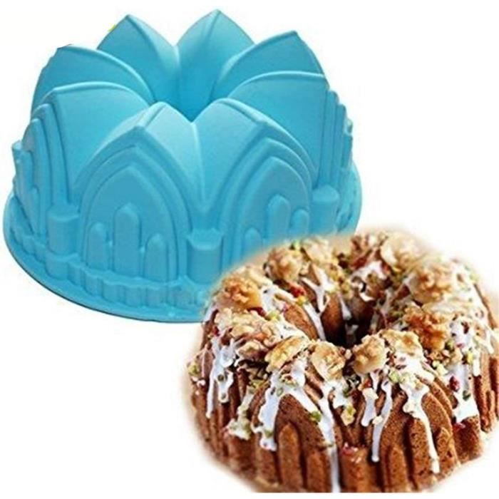 QDMOLDS Moules en silicone en forme de couronne pour décoration de gâteau, pâte à sucre, pâte à sucre, argile polymère QDMOLDS Moules en silicone en forme de couronne pour décoration de gâteau, pâte à sucre, pâte à sucre, argile polymère