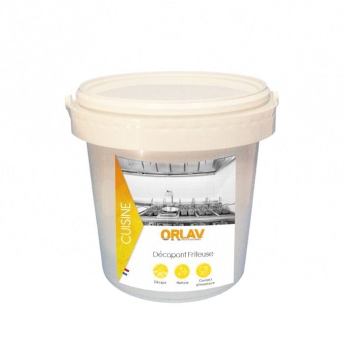 Nettoyant friteuse poudre - ORLAV - Seau de 10 kgs -