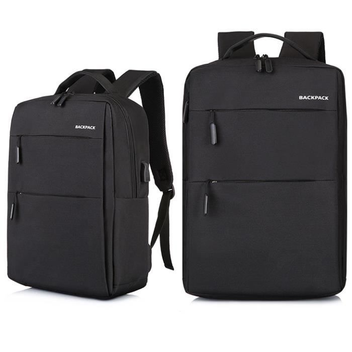 Sac A Dos Pour Homme Femme Loisir 15 6 Ordinateur Portable Pour Ecole Travail Voyage Loisir 600d Impermeable Port De Charge Usb Noir Achat Vente Sacoche 2009091722776 Cdiscount