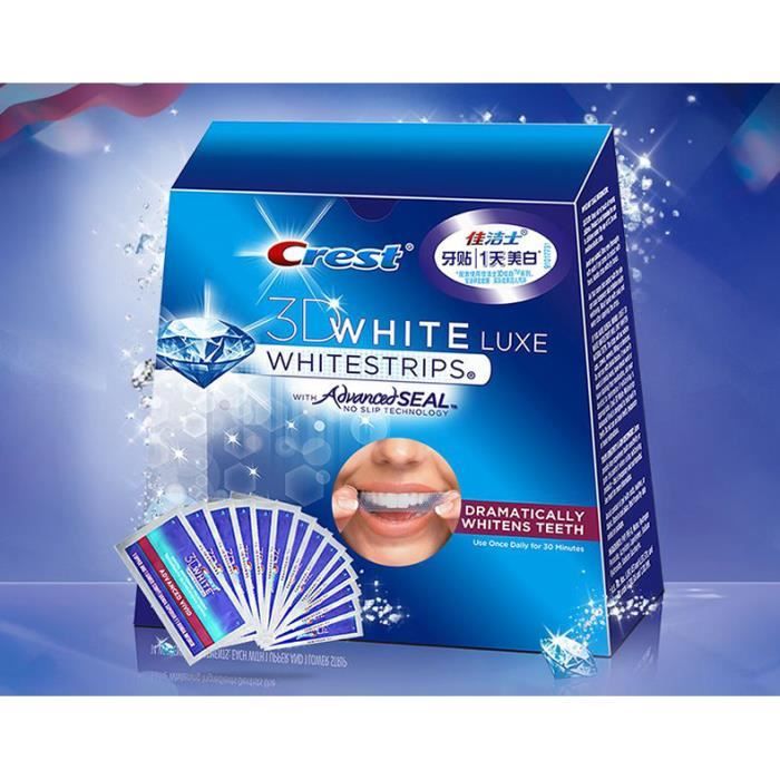 Crest 3d White Whitestrips Advanced Vivid 14 Jours Traitement
