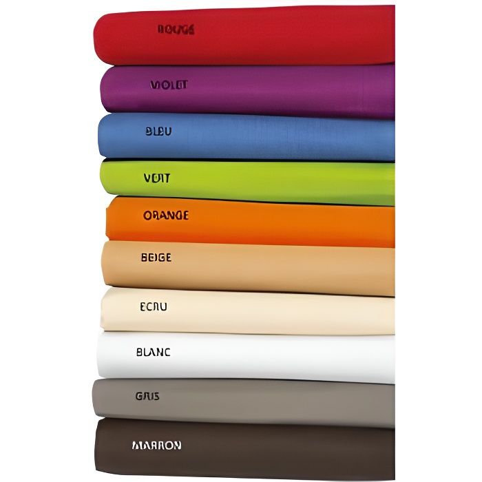 Drap-housse 100% Coton 57 Fils Rose Poudré - 90 x 190 cm - Bonnet 30 cm Drap-housse 100% Coton 57 Fils Rose Poudré - 90 x 190 cm - Bonnet 30 cm