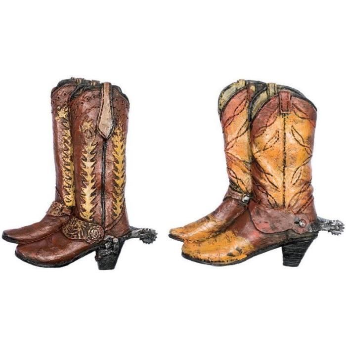 Lot de 2 Aimant magnet cuisine Botte cowboy