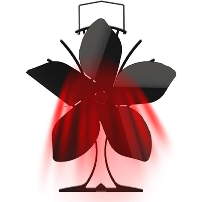 Ventilateur pour poêle à Bois Petits Ventilateurs de poêle Silencieux