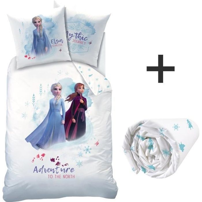 Parure de lit reine des neiges 90x200 clearance