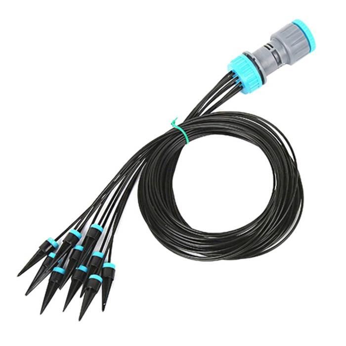 Lot De 100 Buses D'Irrigation Goutte à Goutte Réglables 360° - Système Arrosage Précis Avec Raccords