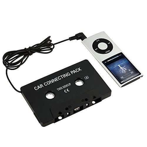 Adaptateur et convertisseur Ineck ® Adaptateur cassette audio voiture à  prise jack 3,5 mm pour iPod/Lecteur MP3
