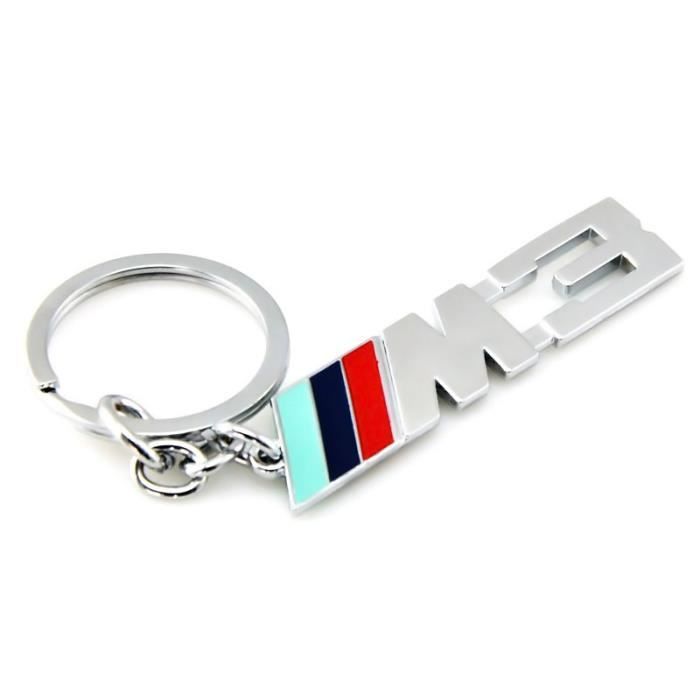 BMW M Power CARBONE Porte-clés Сuir Métal Accessoires Cadeau Homme