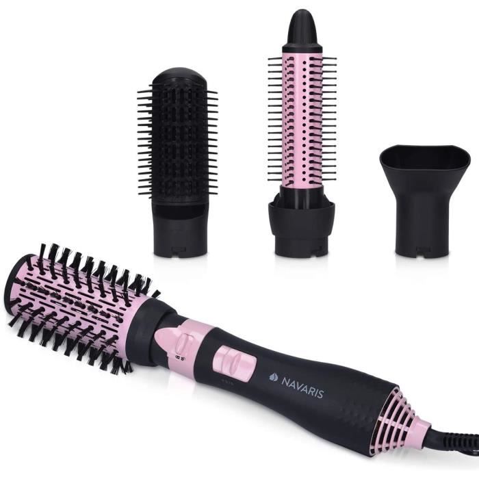 Appareils Et Outils De Coiffure Navaris Brosse A Cheveux Electrique Brosse Soufflante Chauffante Lissante Ceramique Av 70006 Cdiscount Electromenager