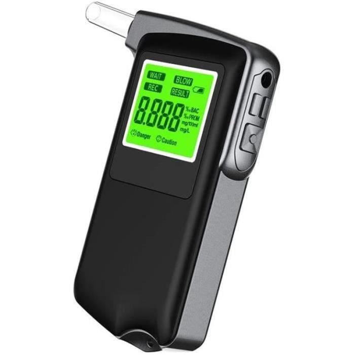 Alcootest Portable Sans Contact Muuoeou - Testeur D'Alcoolémie Rechargeable Écran LED Rose