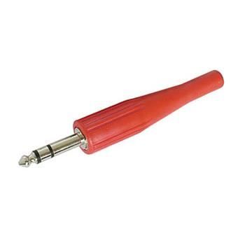 Jack English Instrument JACK MALE 6.35MM STEREO CAOUTCHOUC- ROUGE - Cdiscount Instruments de ...