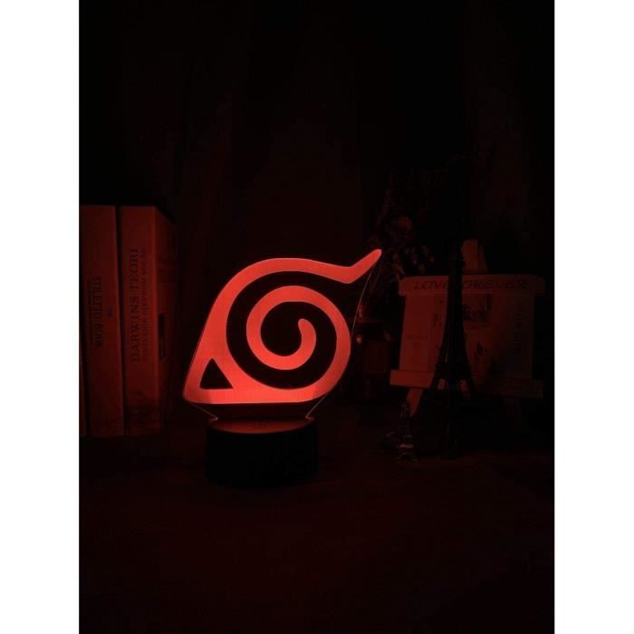 Led Veilleuse Naruto Konoha Logo Chambre Decoration Lampe Cool Lampe De Table Anime Atmosphere Lampe Cadeau D Anniversaire Po 857 Cdiscount Puericulture Eveil Bebe