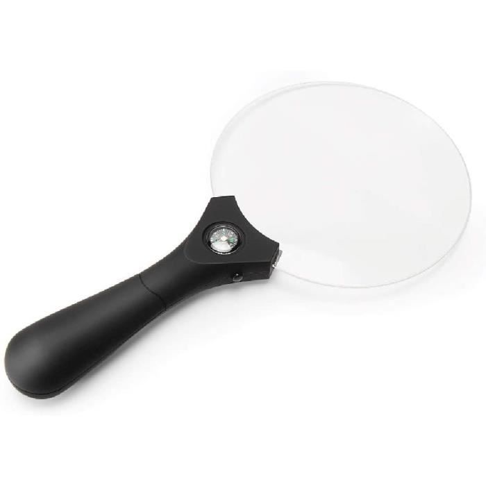 10X Loupe Grossissante LED Loupe De Lecture Conception sans
