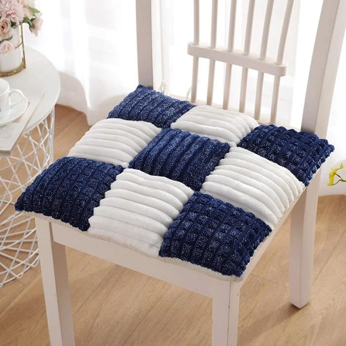 COUSSIN DE CHAISE ADSIKOOJF Velours Côtelé Coussin De Chaise avec Liens