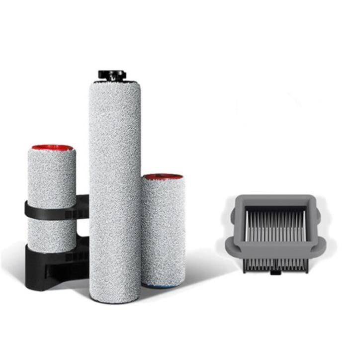 Rouleau de brosse de rechange et filtre d'aspirateur pour humide sans fil  Roborock Dyad (3 rouleaux de brosse + 1 filtre HEPA) - Cdiscount Bricolage