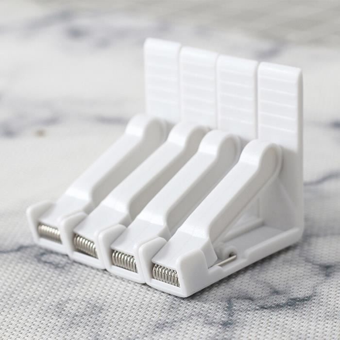 Lot De 10 Pinces De Fixation Pour Pantalons, Portables Et