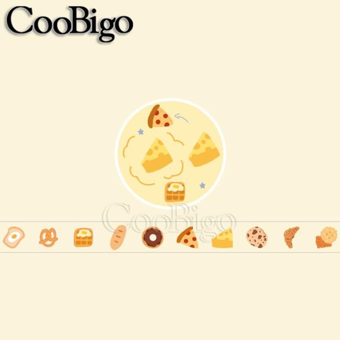 Ruban Adhésif,Bande Adhésive Washi,dessin Animé Dessiné à La Main