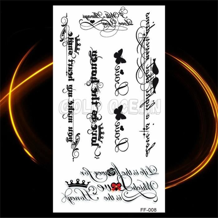 Corps Tatouage Tatouages Temporaires En Epine Tribal Indien Pour Femmes Et Enfants Faux Visage Plumes Realistes Hff008 E694 Cdiscount Au Quotidien