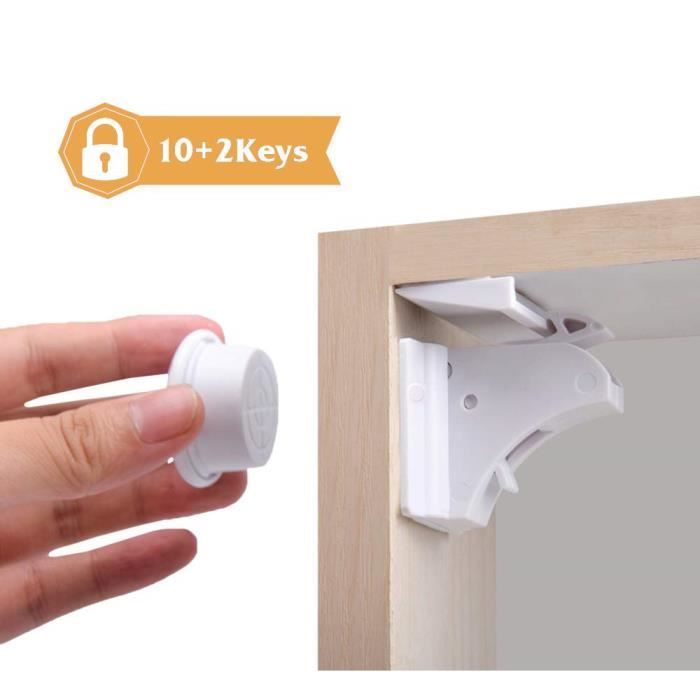 en Acier Inoxydable com-four/® Bo/îte /à cl/és pour jusqu/à 9 cl/és /à Verrouillage magn/étique