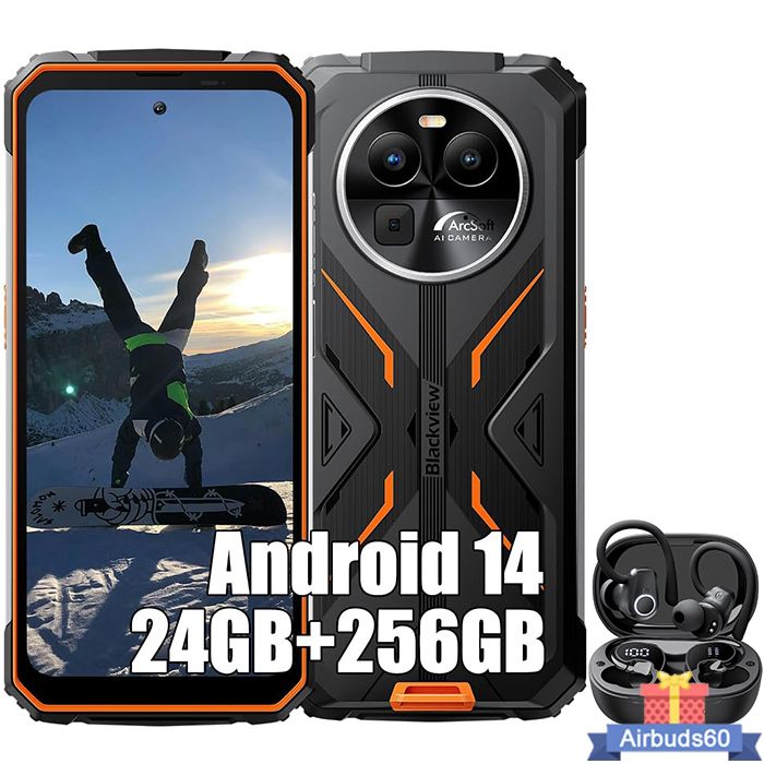 Achat T&eacute;l&eacute;phone portable Smartphone Blackview BV8000 Pro 6Go RAM + 64Go ROM 5.0" IPS Android 7.0 MTK6757 Octa Core 16MP étanche Antichoc Débloque - Or pas cher