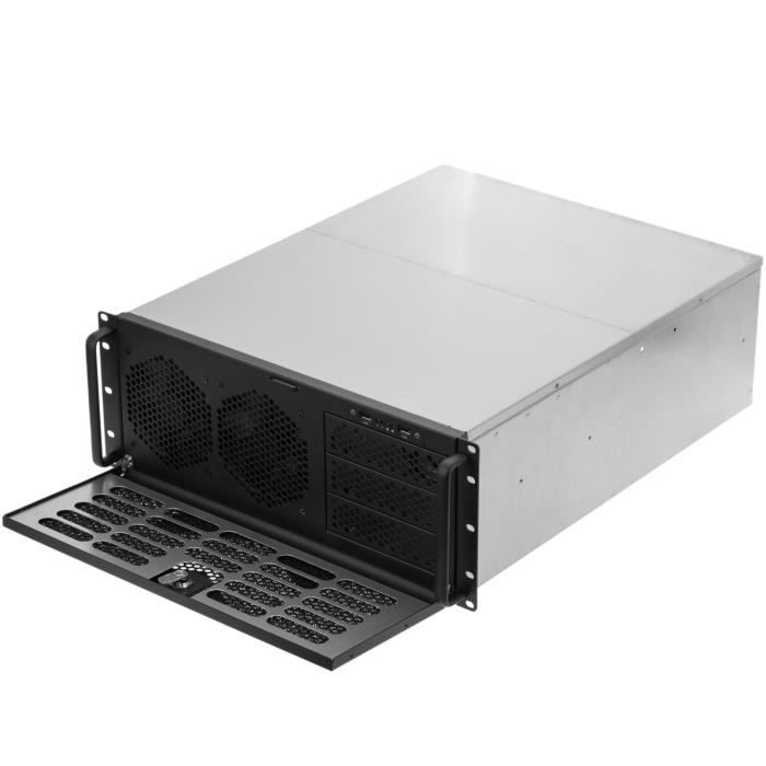 CableMarkt - Boîtier de montage en rack 19" 1U F545 2x3,5 - Informatique