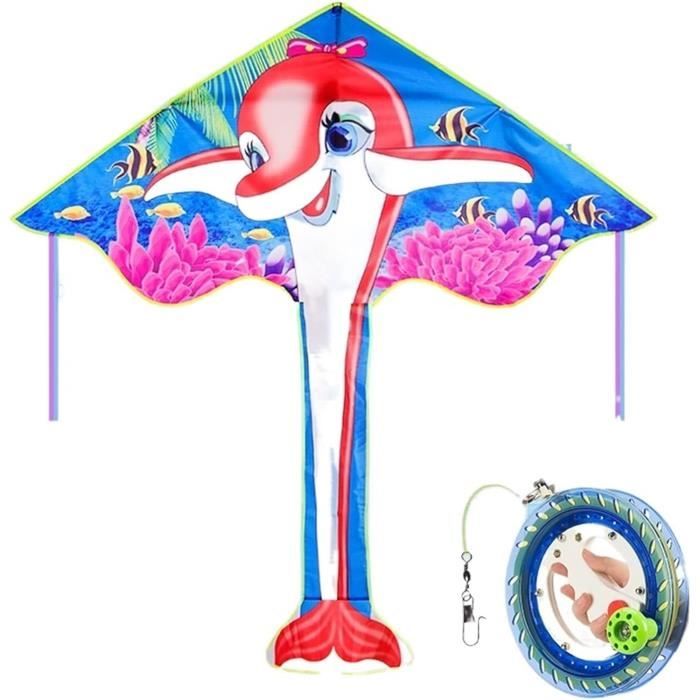 Cerf-volant Stitch 100×56 Cm – Facile à Voler, Léger, Résistant, Personnage Disney – Plage, Parc, Jardin – Dès 3 Ans