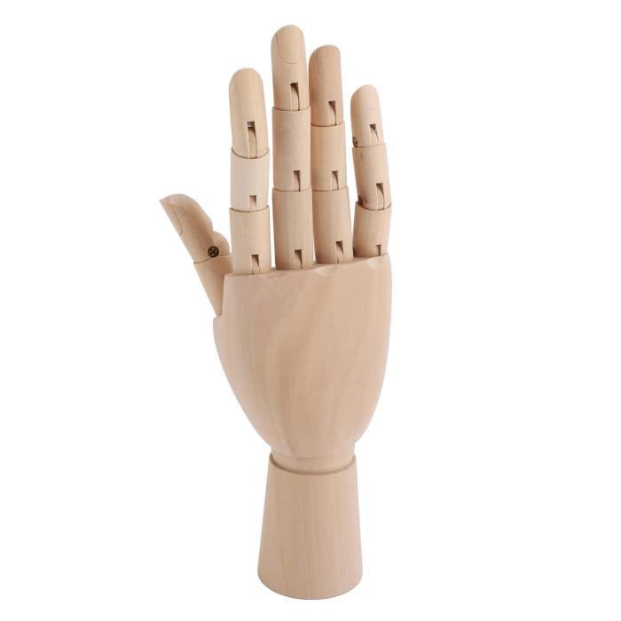 Mannequin Articulé En Bois Pour Dessin - 4.5 Pouces (env. 11.4 Cm), Membres Mobiles, Aide à L'esquisse