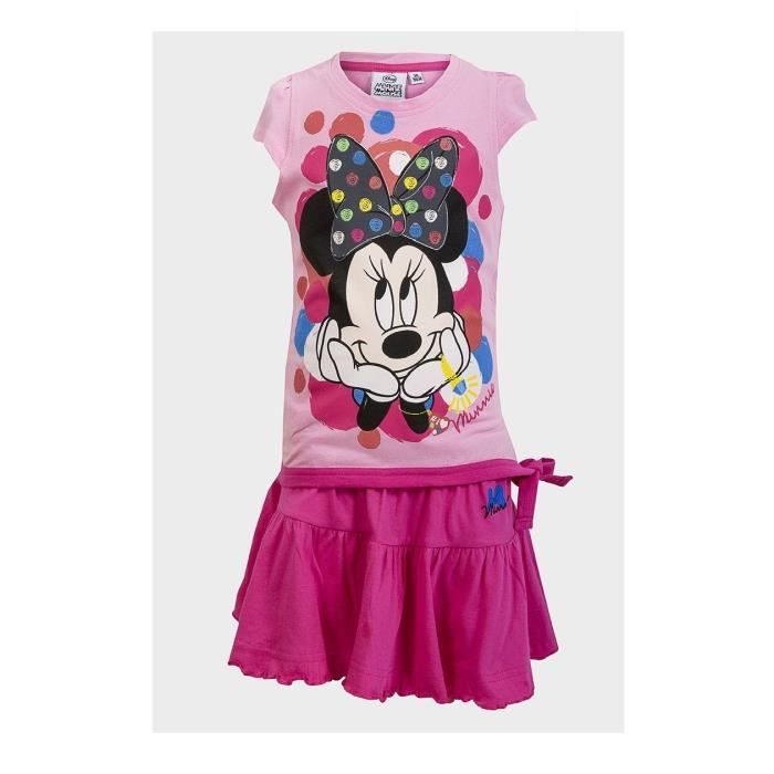 Rose Disney Filles Minnie Mouse Robe