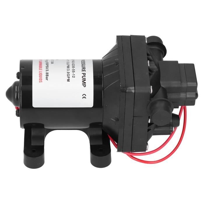 Pompe à Eau Auto-amorçante 3-6V - Débit 1,2 L/min, Aspiration Jusqu'à 2 M - Mini Pompe à Diaphragme Pour Projets DIY