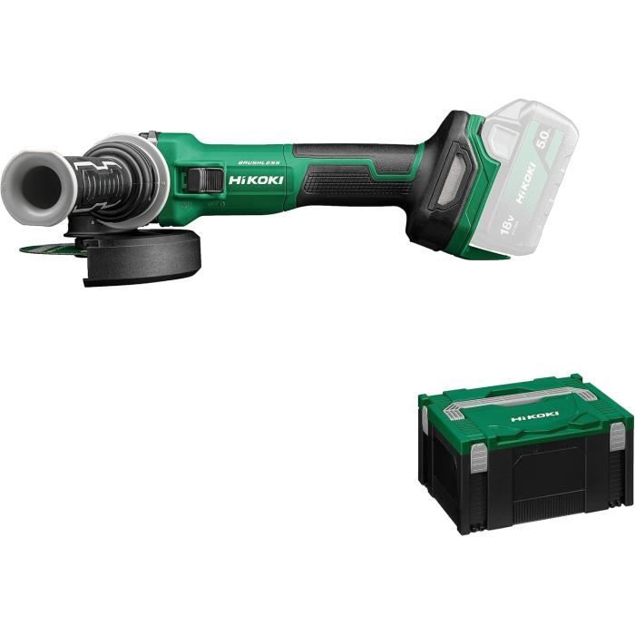 Meuleuse HIKOKI Ø125mm 18V Brushless Sans batterie ni chargeur G1813DEW2Z - vue 3