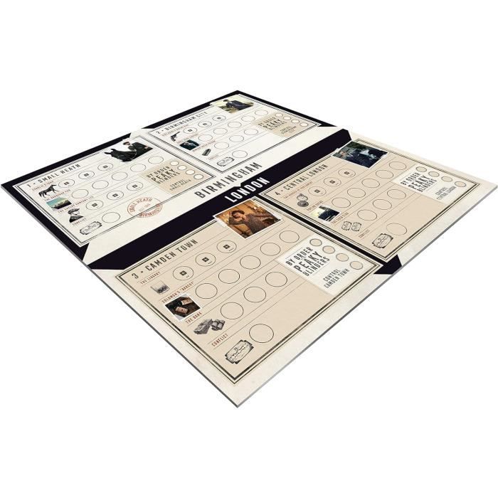 Jeu De Société Peaky Blinders Risk - Édition Spéciale Avec Cartes Missions, Neuf