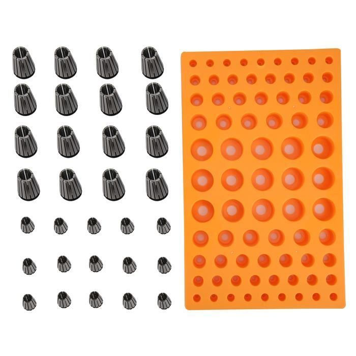 15 Pinces à Ressort ER11 Pour CNC Et Fraiseuse - Acier 65Mn - Tailles 1mm à 1/4" - Pour Gravure Et Tour