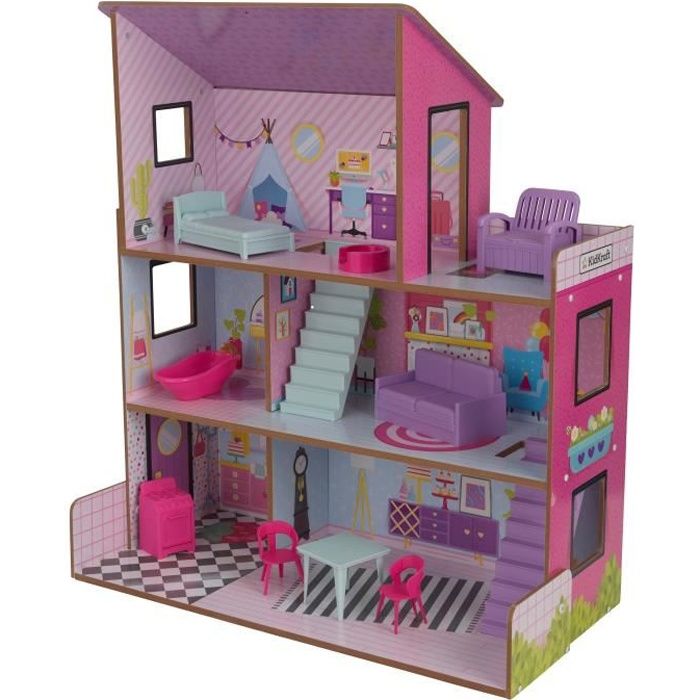 Barbie Maison de Poupées - Maison de rêve 2023 - L : 77 cm