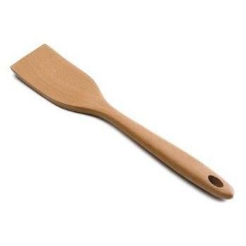 spatule lisse en bois h_tre 30x6 cms