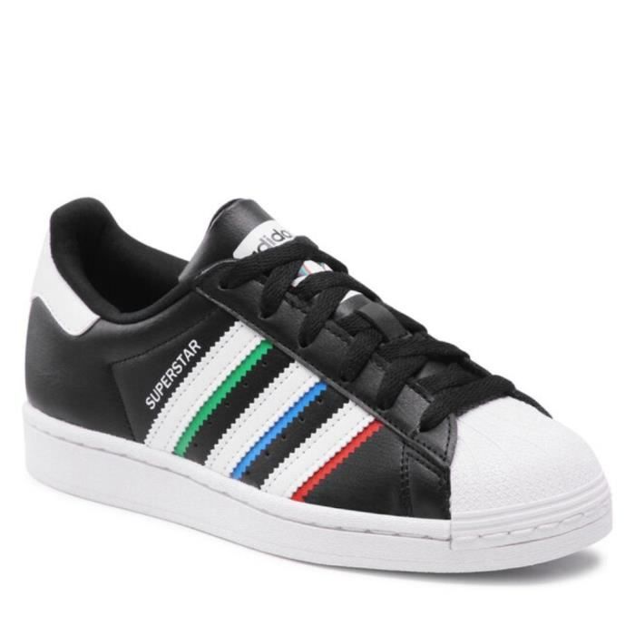 Adidas superstar shop rouge et noir