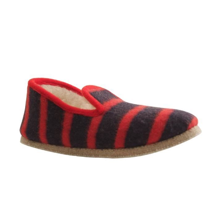 Rondinaud Jeva Carsan Charentaise Bleu Marine Bleu Achat Vente Chausson Pantoufle Cdiscount