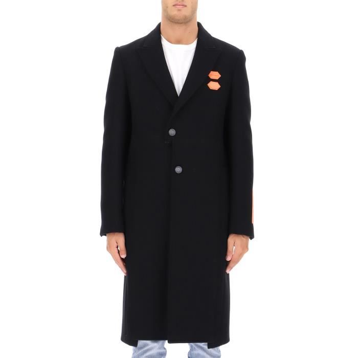 Manteau laine mélangée homme Clearance