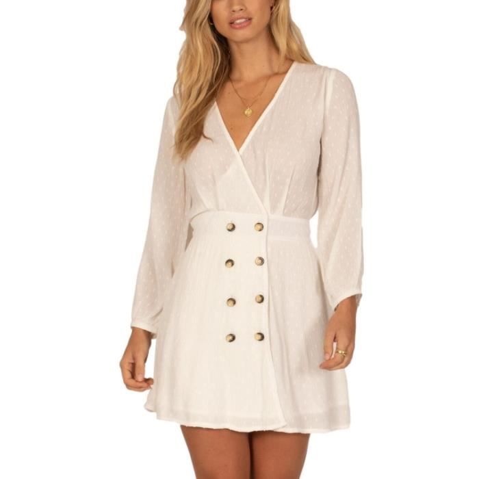 Débardeur Blanc AMUSE SOCIETY Beach Club - Taille M - Neuf Avec étiquettes